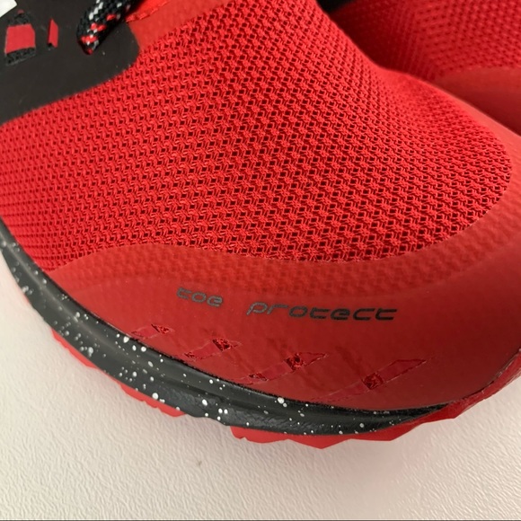 New Balance Red Speckled Sneakers - Picture 4 of 12